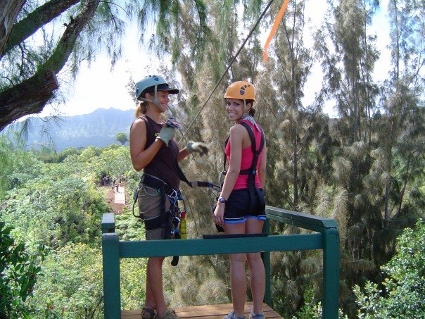 ziplining in hawaii